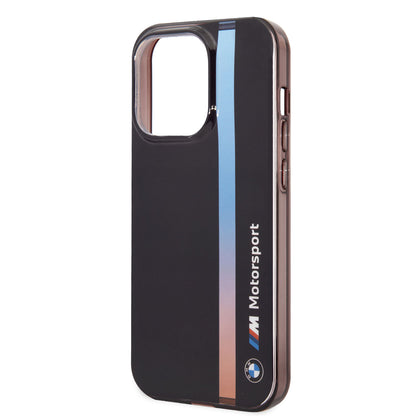 iPhone 14 Pro Max Kılıf BMW Orjinal Lisanslı Renk Geçişli Çizgili Dizayn Kapak