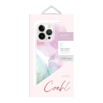iPhone 14 Pro Max Kılıf Dalgalı Çizgi Desenli Coehl Palette Kapak