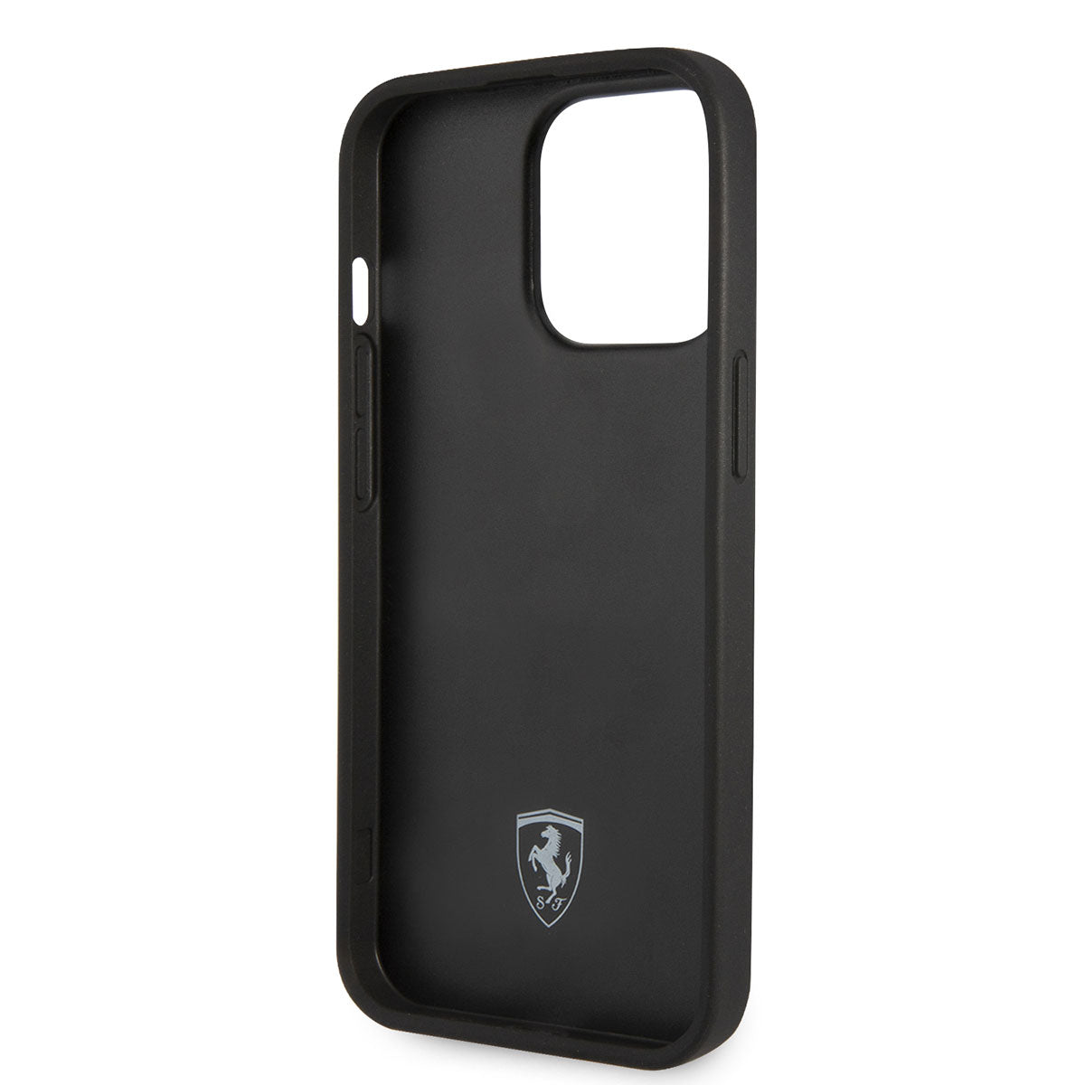 iPhone 14 Pro Max Kılıf Ferrari Deri Sarı Noktalı Dizayn Kapak