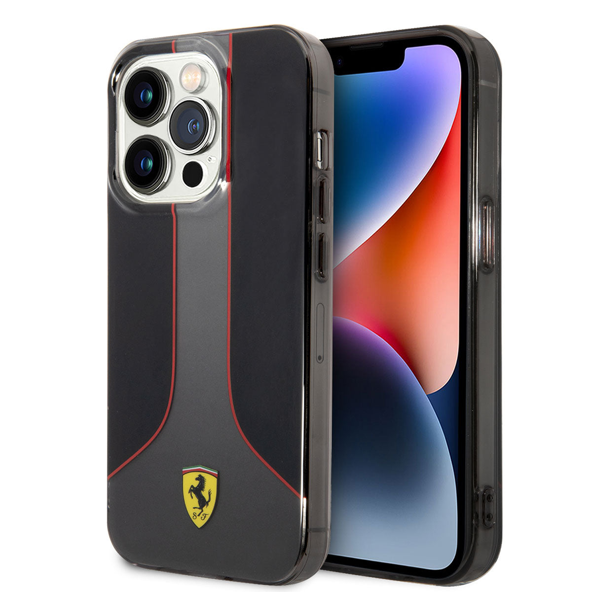 iPhone 14 Pro Max Kılıf Ferrari Gradient Baskılı Dizayn Kapak