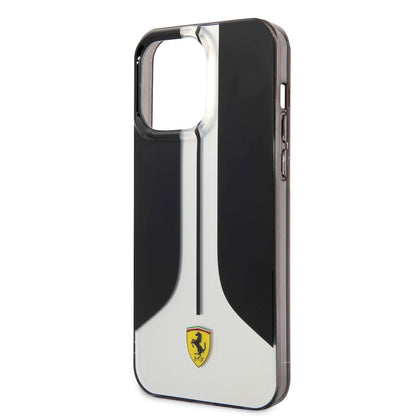 iPhone 14 Pro Max Kılıf Ferrari Orjinal Lisanslı 296 Çizgili Dizayn Kapak