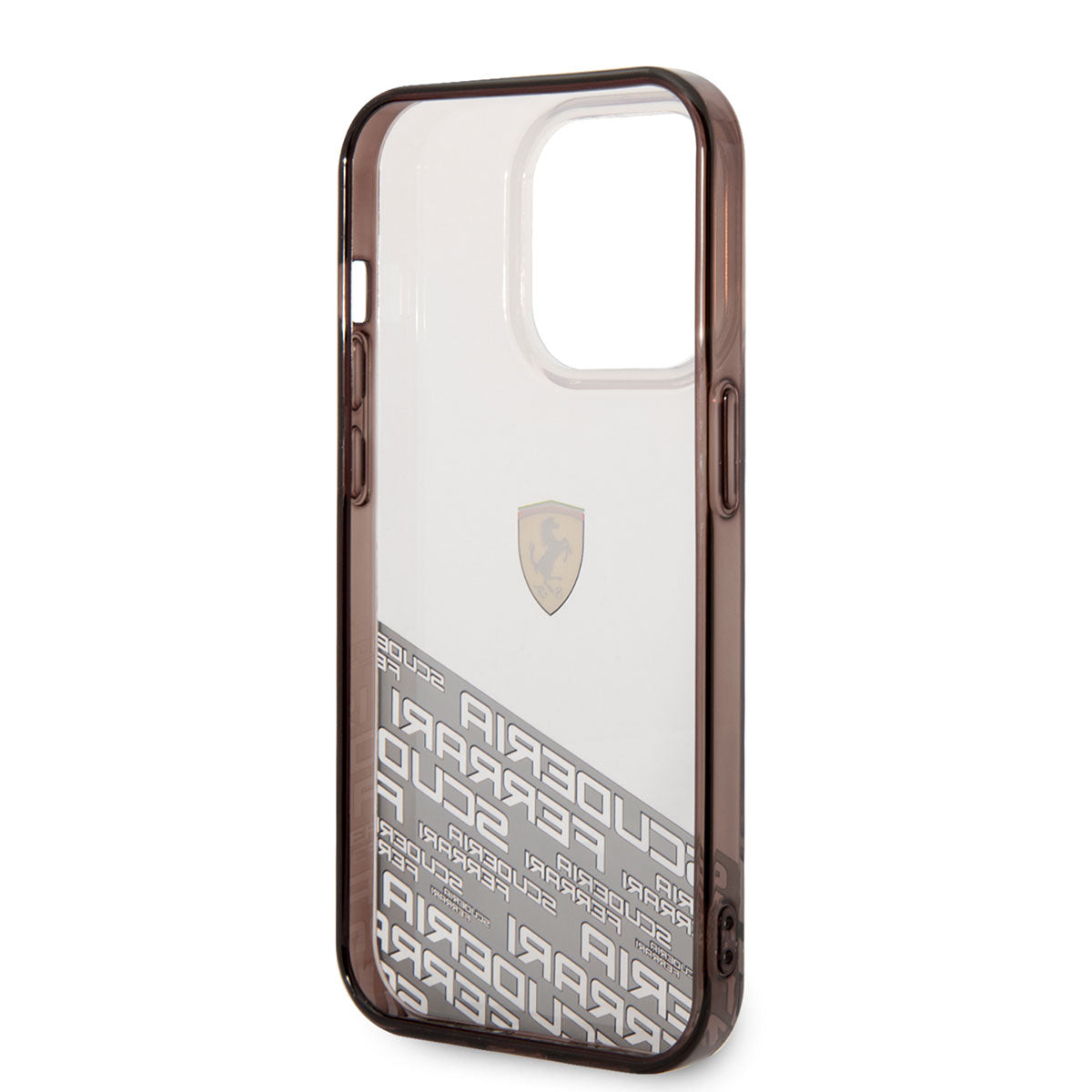 iPhone 14 Pro Max Kılıf Ferrari Transparan Alt Kısım Baskılı Dizayn Kapak