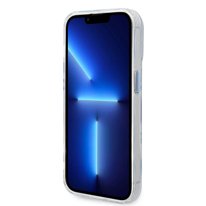 iPhone 14 Pro Max Kılıf GUESS M-safe Şarj Özellikli Metal Kamera Çerçeveli Kapak
