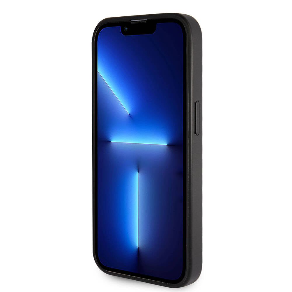 iPhone 14 Pro Max Kılıf Guess Orjinal Lisanslı 4G Büyük Metal Logolu Glitter Kapak