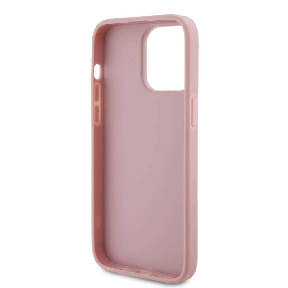 iPhone 14 Pro Max Kılıf Guess Orjinal Lisanslı 4G Büyük Metal Logolu Glitter Kapak