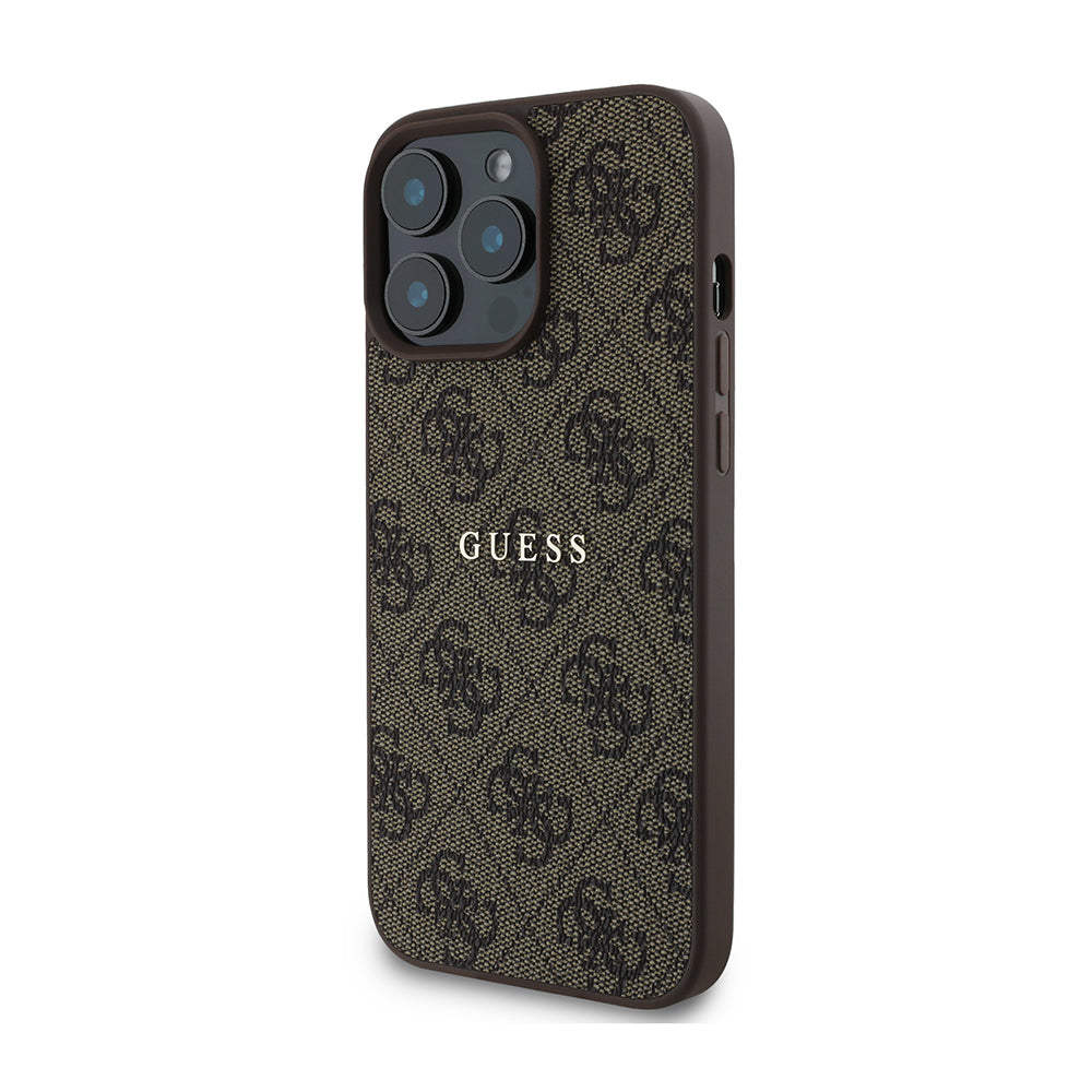 iPhone 14 Pro Max Kılıf Guess Orjinal Lisanslı M-safe Şarj Özellikli 4G Desen Yazı Logolu Kapak