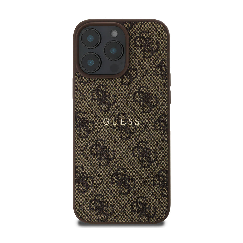 iPhone 14 Pro Max Kılıf Guess Orjinal Lisanslı M-safe Şarj Özellikli 4G Desen Yazı Logolu Kapak