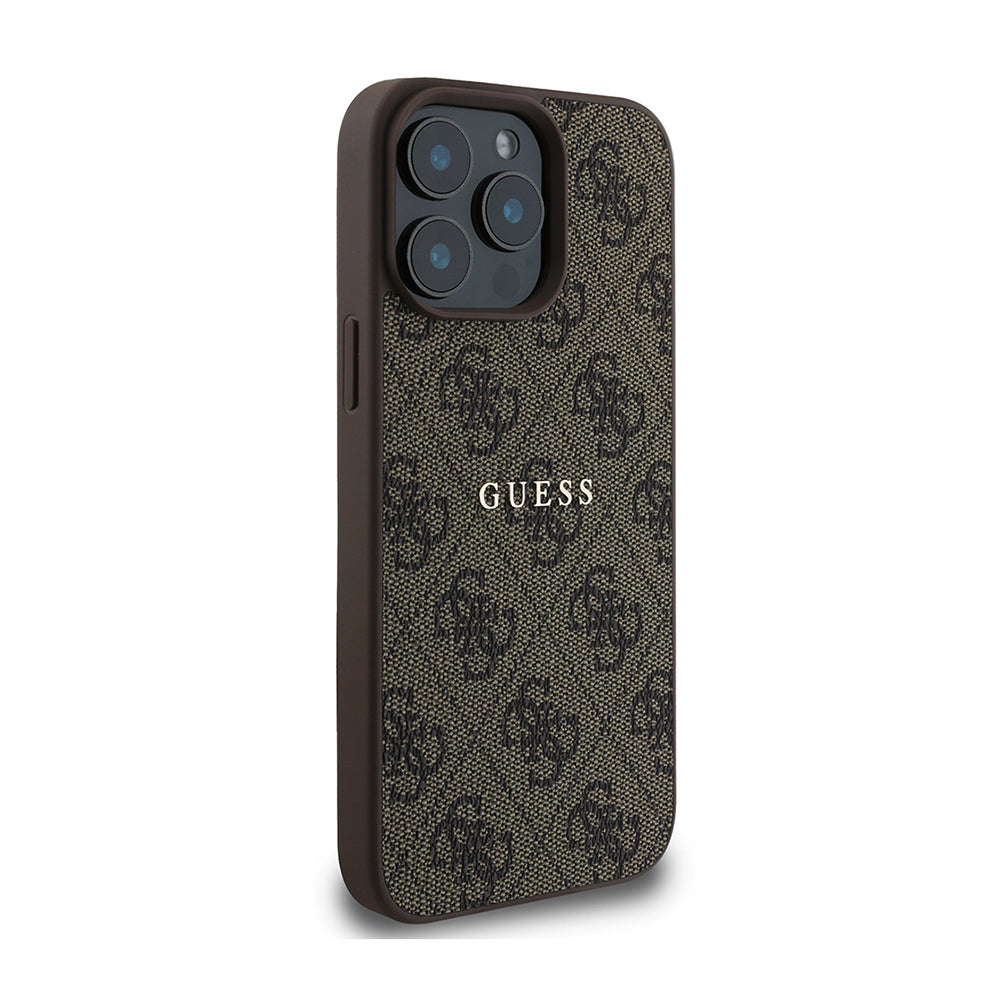 iPhone 14 Pro Max Kılıf Guess Orjinal Lisanslı M-safe Şarj Özellikli 4G Desen Yazı Logolu Kapak
