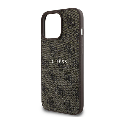 iPhone 14 Pro Max Kılıf Guess Orjinal Lisanslı M-safe Şarj Özellikli 4G Desen Yazı Logolu Kapak
