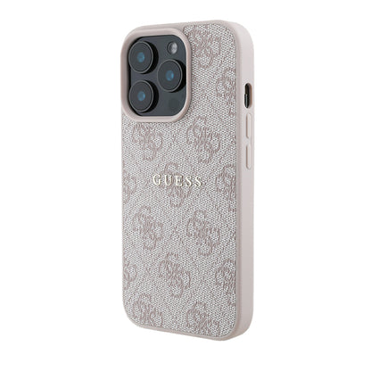 iPhone 14 Pro Max Kılıf Guess Orjinal Lisanslı M-safe Şarj Özellikli 4G Desen Yazı Logolu Kapak