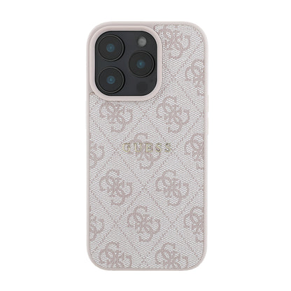 iPhone 14 Pro Max Kılıf Guess Orjinal Lisanslı M-safe Şarj Özellikli 4G Desen Yazı Logolu Kapak