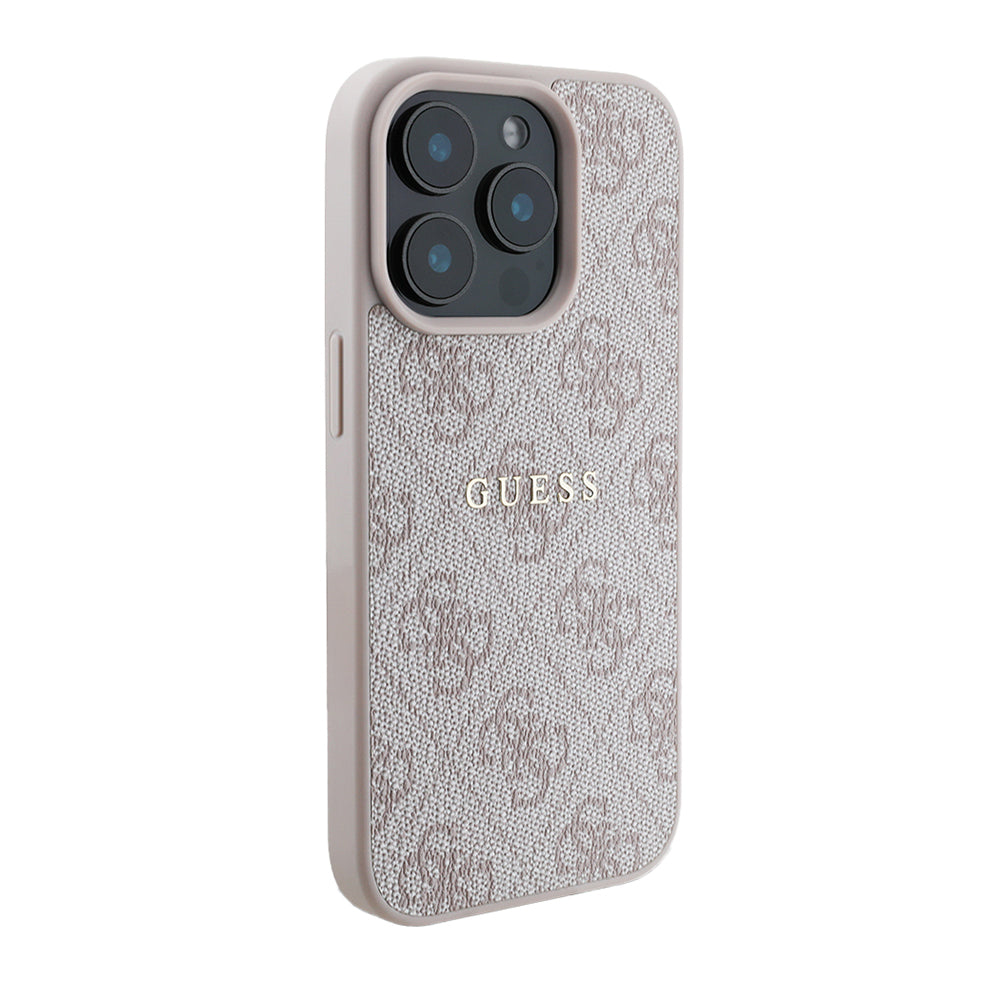iPhone 14 Pro Max Kılıf Guess Orjinal Lisanslı M-safe Şarj Özellikli 4G Desen Yazı Logolu Kapak