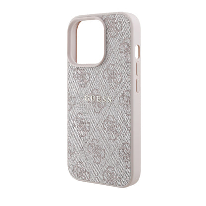 iPhone 14 Pro Max Kılıf Guess Orjinal Lisanslı M-safe Şarj Özellikli 4G Desen Yazı Logolu Kapak