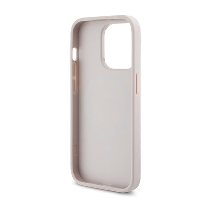 iPhone 14 Pro Max Kılıf Guess Orjinal Lisanslı M-safe Şarj Özellikli 4G Desen Yazı Logolu Kapak