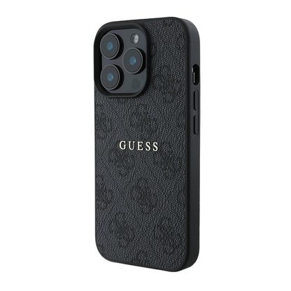 iPhone 14 Pro Max Kılıf Guess Orjinal Lisanslı M-safe Şarj Özellikli 4G Desen Yazı Logolu Kapak