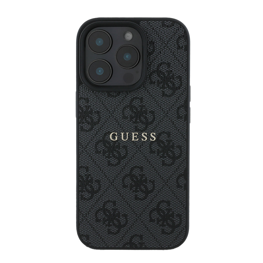 iPhone 14 Pro Max Kılıf Guess Orjinal Lisanslı M-safe Şarj Özellikli 4G Desen Yazı Logolu Kapak