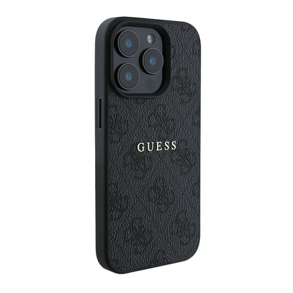 iPhone 14 Pro Max Kılıf Guess Orjinal Lisanslı M-safe Şarj Özellikli 4G Desen Yazı Logolu Kapak