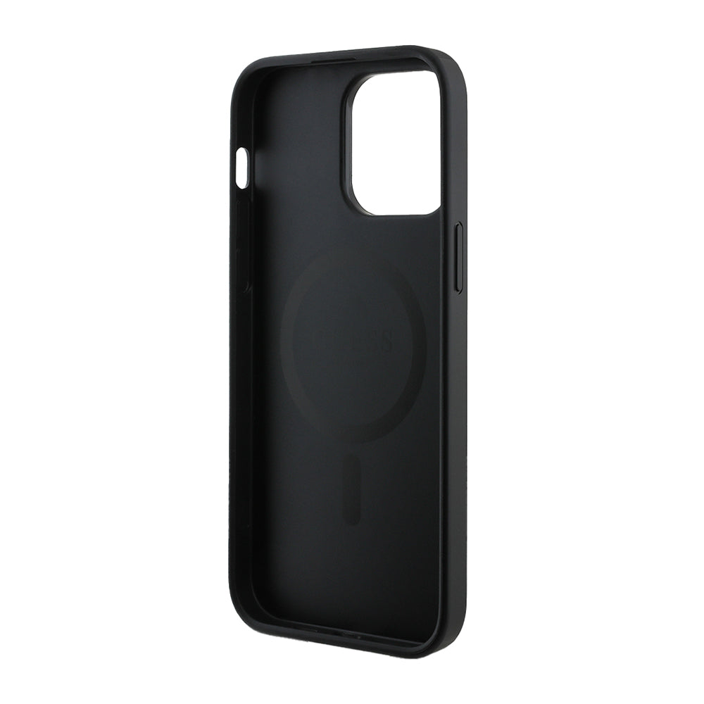 iPhone 14 Pro Max Kılıf Guess Orjinal Lisanslı M-safe Şarj Özellikli 4G Desen Yazı Logolu Kapak