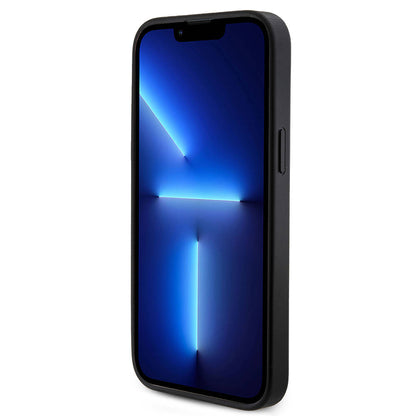 iPhone 14 Pro Max Kılıf Guess Orjinal Lisanslı M-safe Şarj Özellikli PU Halkalı 4G Desenli Yazı Logolu Kapak