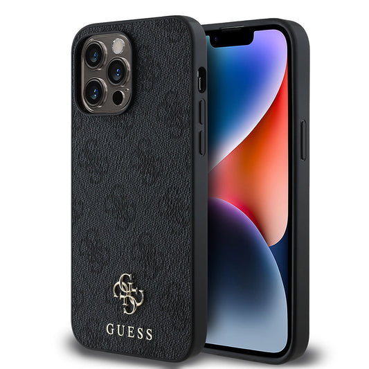 iPhone 14 Pro Max Kılıf Guess Orjinal Lisanslı M-safe Şarj Özellikli Small 4G Classic Kapak