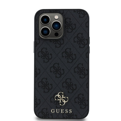 iPhone 14 Pro Max Kılıf Guess Orjinal Lisanslı M-safe Şarj Özellikli Small 4G Classic Kapak