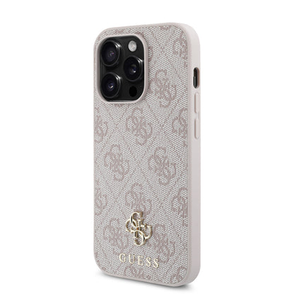 iPhone 14 Pro Max Kılıf Guess Orjinal Lisanslı M-safe Şarj Özellikli Small 4G Classic Kapak