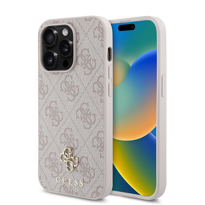 iPhone 14 Pro Max Kılıf Guess Orjinal Lisanslı M-safe Şarj Özellikli Small 4G Classic Kapak