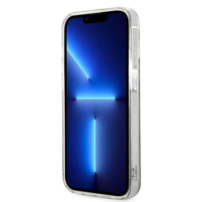 iPhone 14 Pro Max Kılıf Guess Orjinal Lisanslı M-safe Şarj Özellikli Yazı Logolu 4G Desenli Kapak