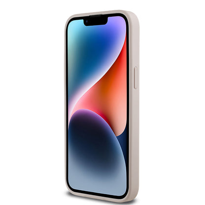 iPhone 14 Pro Max Kılıf Guess Orjinal Lisanslı M-safe Şarj Özellikli Yazı Logolu Circle Classic Kapak