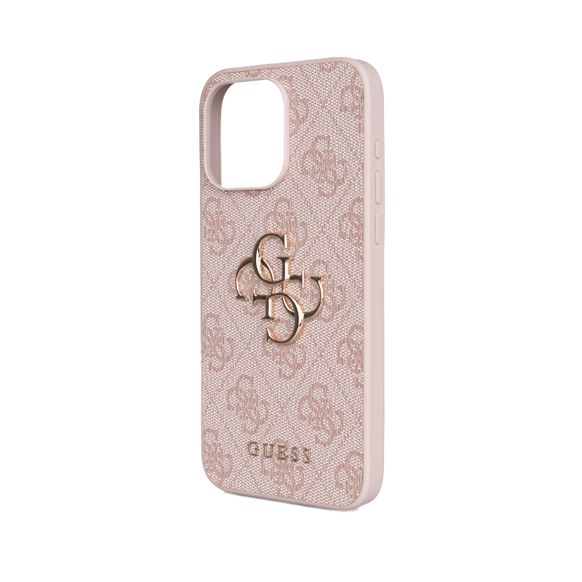 iPhone 14 Pro Max Kılıf Guess Orjinal Lisanslı PU Deri 4G Büyük Metal Logolu Çapraz Vücut Askılı Kapak