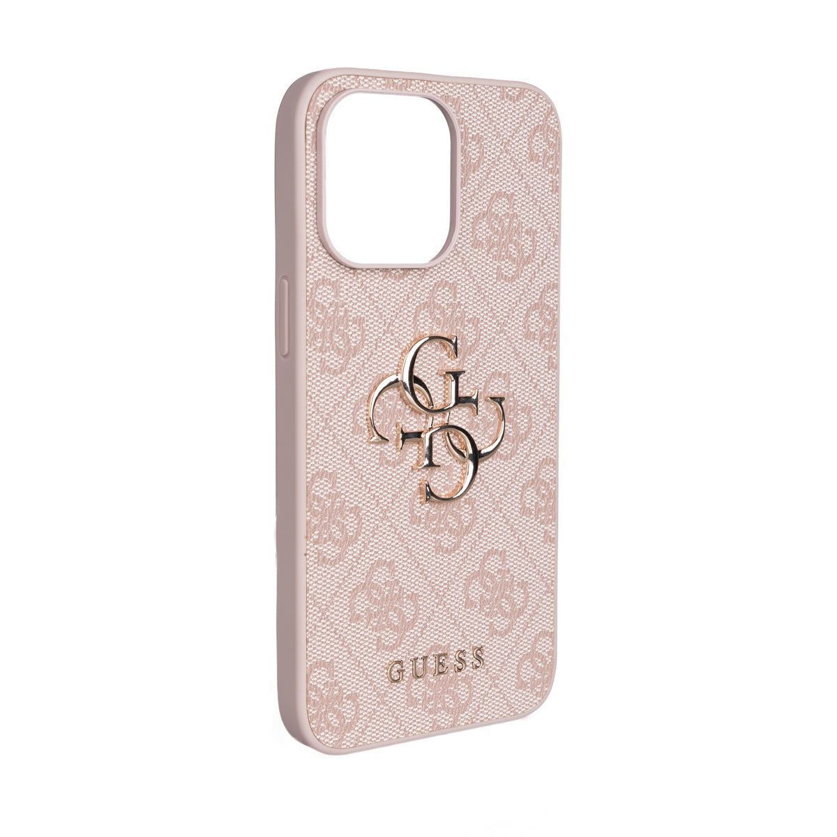 iPhone 14 Pro Max Kılıf Guess Orjinal Lisanslı PU Deri 4G Büyük Metal Logolu Çapraz Vücut Askılı Kapak