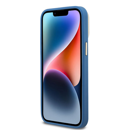 iPhone 14 Pro Max Kılıf Guess Orjinal Lisanslı PU Deri 4G Desenli Metal Büyük 4G ve Yazı Logolu Kamera Standlı Kapak