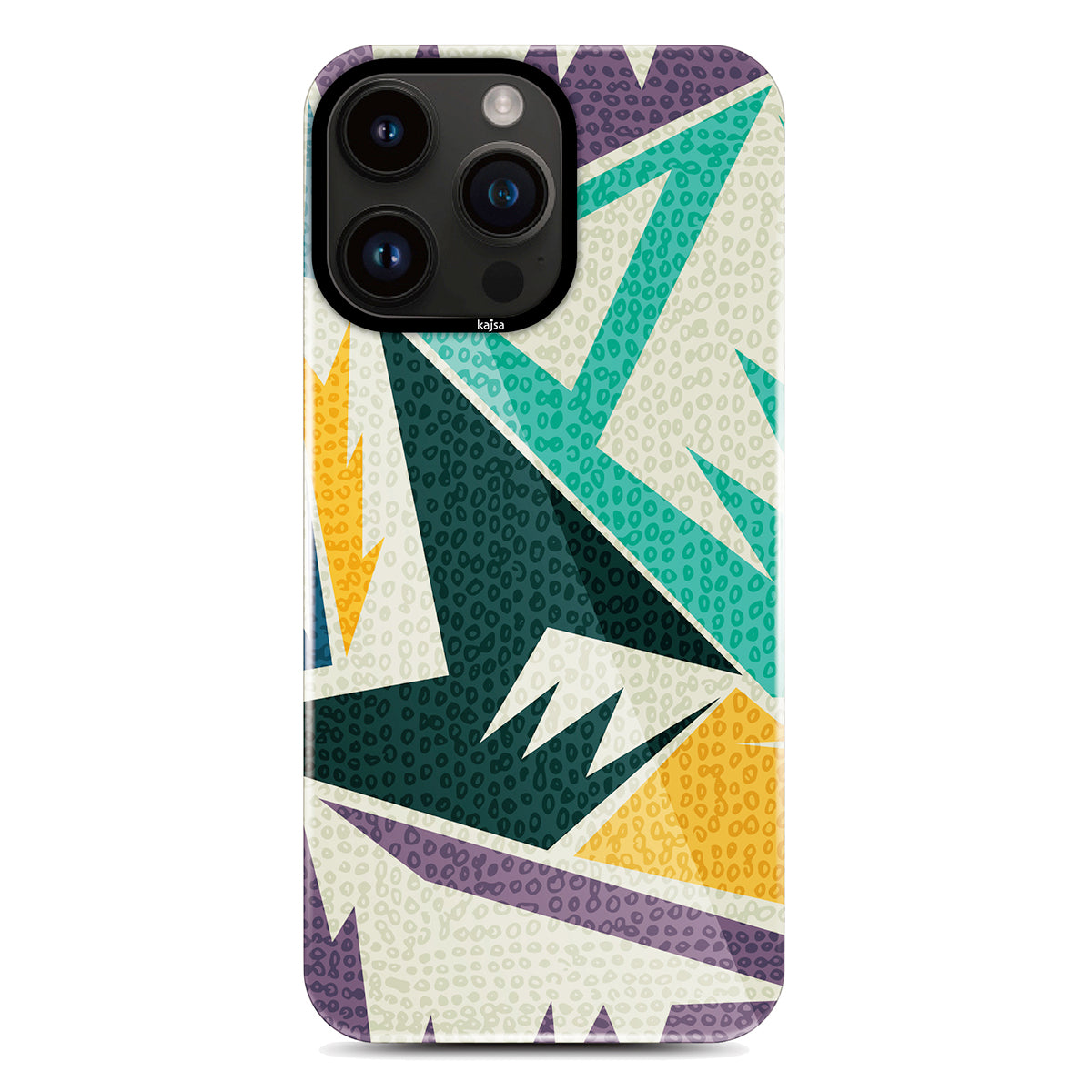 iPhone 14 Pro Max Kılıf HD Desenli Kajsa Shield Plus Flower Graphic Serisi Kapak