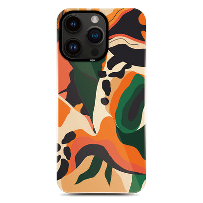 iPhone 14 Pro Max Kılıf HD Desenli Kajsa Shield Plus Flower Graphic Serisi Kapak