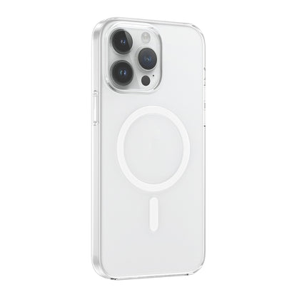 Apple iPhone 14 Pro Max Kılıf IC Çipli Zore Wireless Şarj Özellikli Şeffaf Orjin Kapak