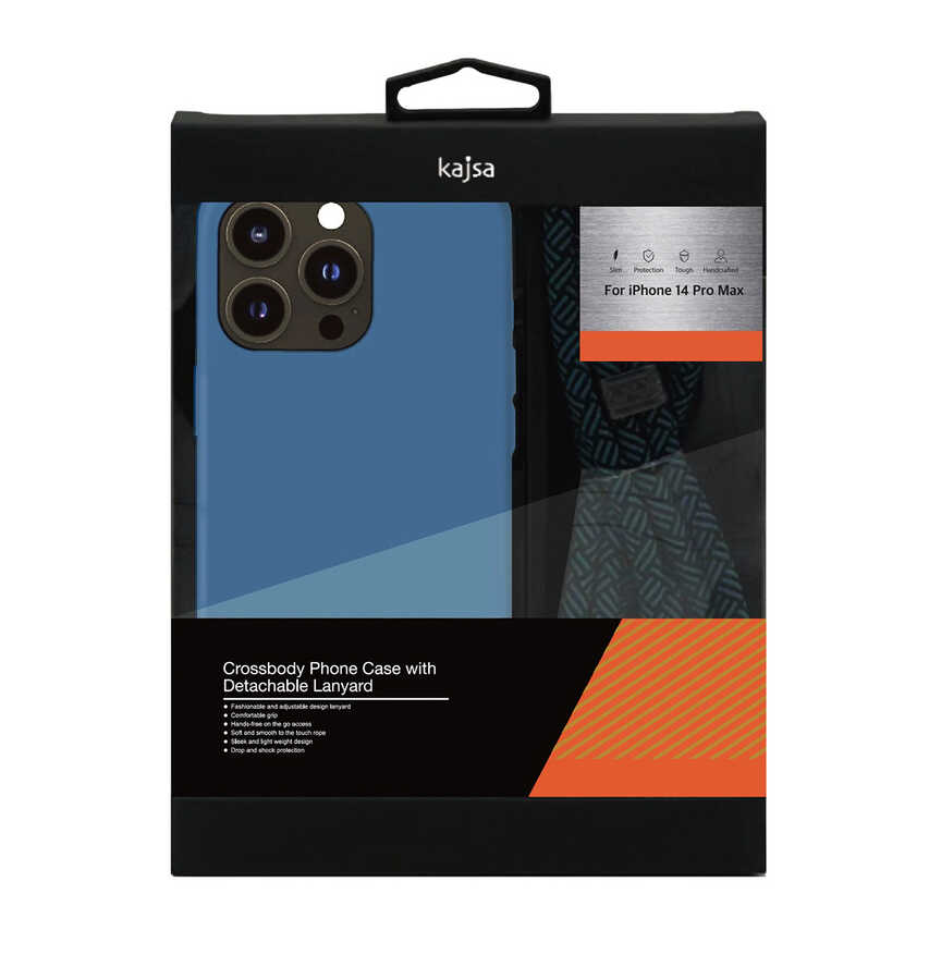iPhone 14 Pro Max Kılıf Kajsa Missy And Match Klasik İp Askılı Kapak