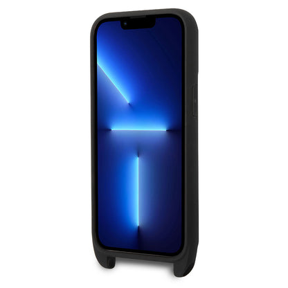 iPhone 14 Pro Max Kılıf Karl Lagerfeld Boyun Askılı Karl Dizayn Kapak