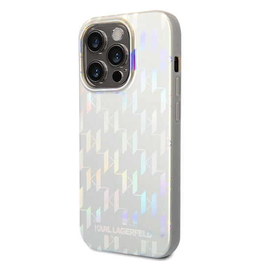 iPhone 14 Pro Max Kılıf Karl Lagerfeld Hologram Dizayn Kapak