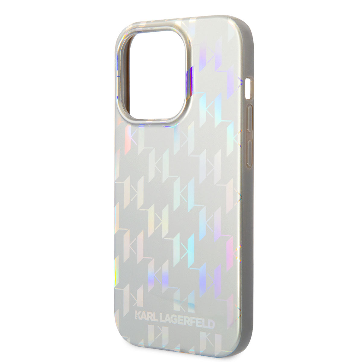 iPhone 14 Pro Max Kılıf Karl Lagerfeld Hologram Dizayn Kapak
