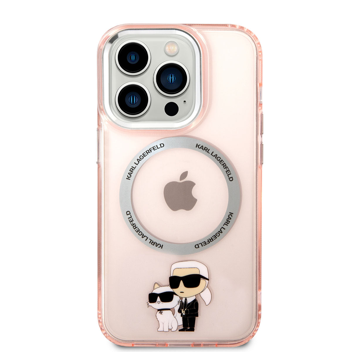 iPhone 14 Pro Max Kılıf Karl Lagerfeld M-safe Şarj Özellikli K&C Dizayn Kapak