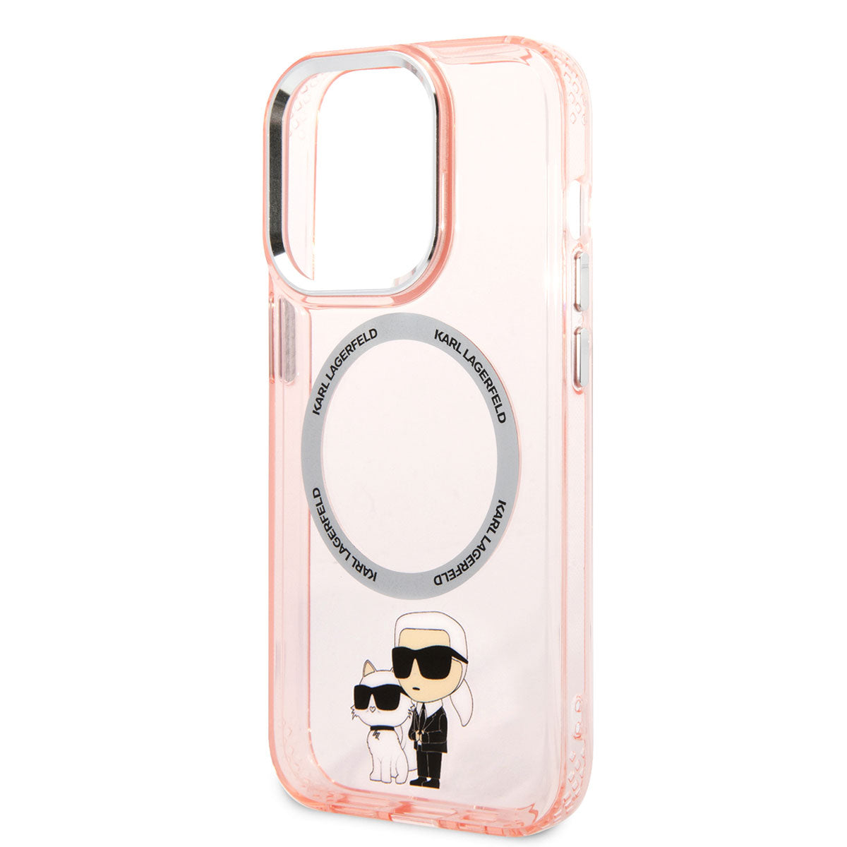 iPhone 14 Pro Max Kılıf Karl Lagerfeld M-safe Şarj Özellikli K&C Dizayn Kapak