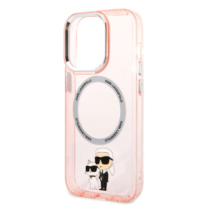 iPhone 14 Pro Max Kılıf Karl Lagerfeld M-safe Şarj Özellikli K&C Dizayn Kapak