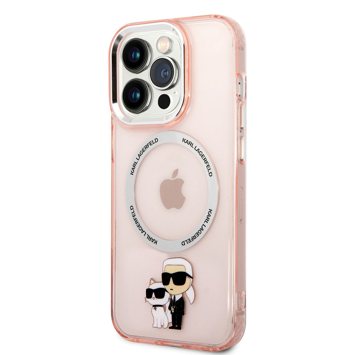 iPhone 14 Pro Max Kılıf Karl Lagerfeld M-safe Şarj Özellikli K&C Dizayn Kapak