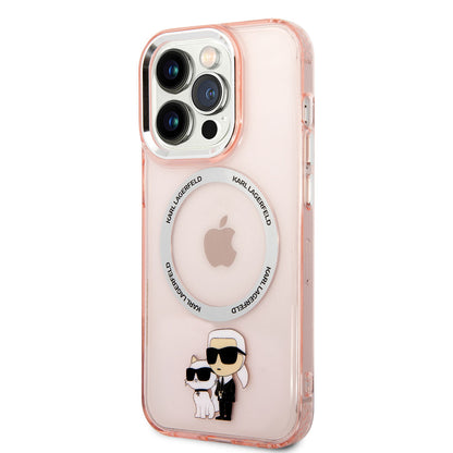 iPhone 14 Pro Max Kılıf Karl Lagerfeld M-safe Şarj Özellikli K&C Dizayn Kapak