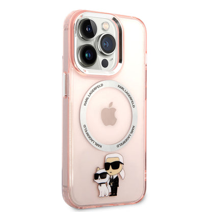 iPhone 14 Pro Max Kılıf Karl Lagerfeld M-safe Şarj Özellikli K&C Dizayn Kapak