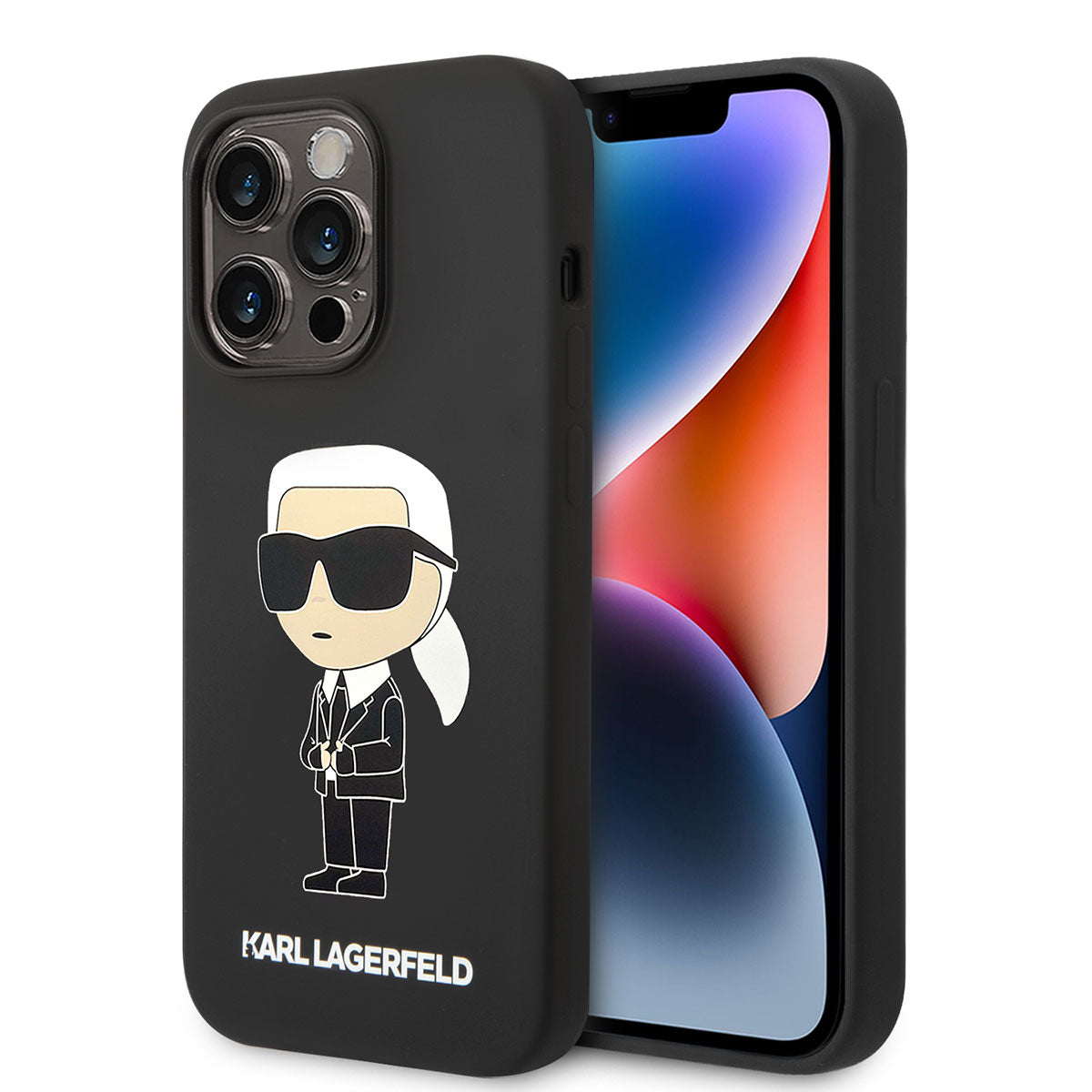 iPhone 14 Pro Max Kılıf Karl Lagerfeld M-safe Şarj Özellikli Silikon Karl Dizayn Kapak