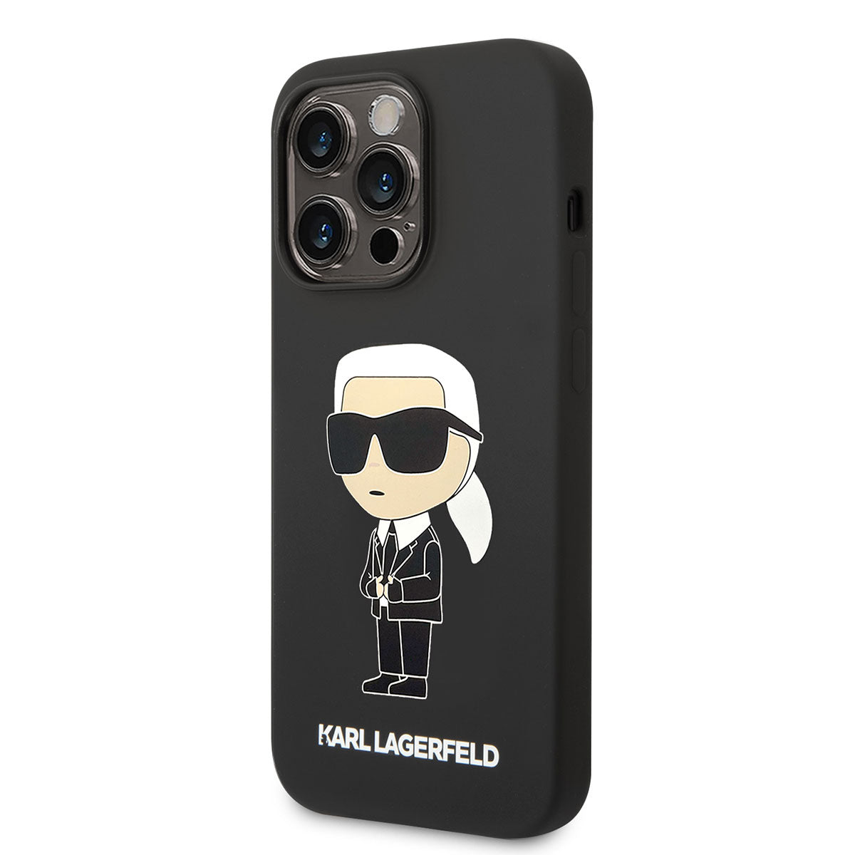 iPhone 14 Pro Max Kılıf Karl Lagerfeld M-safe Şarj Özellikli Silikon Karl Dizayn Kapak