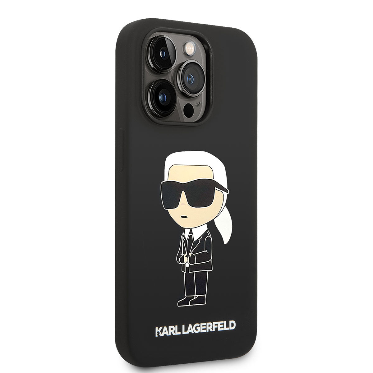 iPhone 14 Pro Max Kılıf Karl Lagerfeld M-safe Şarj Özellikli Silikon Karl Dizayn Kapak