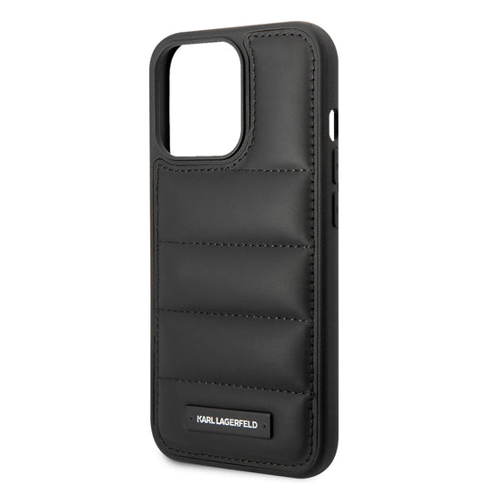 iPhone 14 Pro Max Kılıf Karl Lagerfeld Nylon Puffy Airbag Dizayn Kapak
