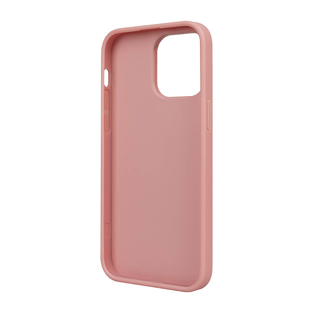 iPhone 14 Pro Max Kılıf Karl Lagerfeld Orjinal Lisanslı 3D KL Yazılı Tüylü Arka Yüzey Saffiano Rhinestones Kapak